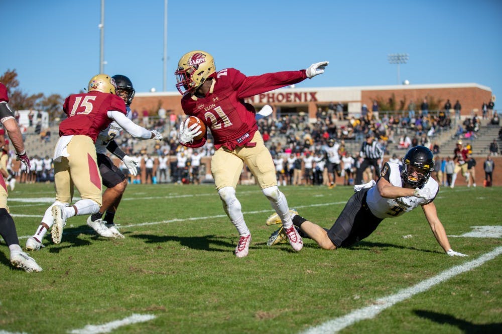 Elon football full of growth for the new season Elon News Network