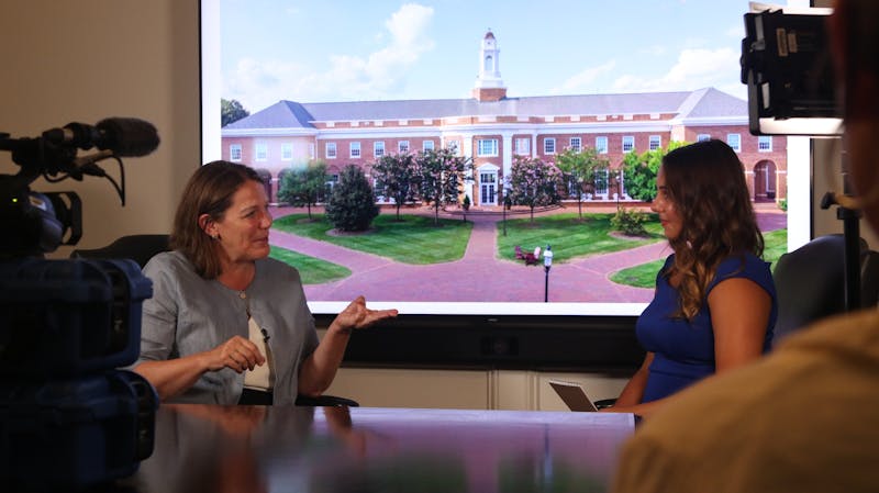 Elon University president discusses enrollment, campus wellness, growth