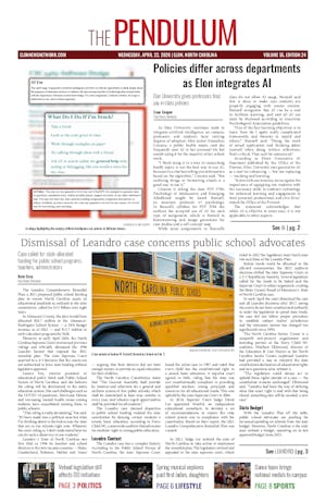 The Pendulum, April 22, 2026