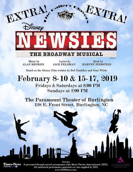 Elon Students Star In Local Production Of Newsies Elon News Network