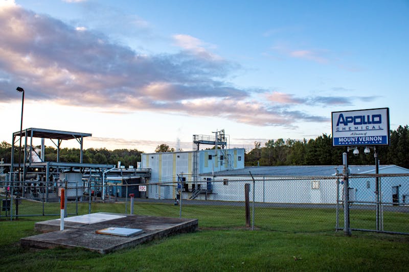 Burlington links Apollo Chemical to unsafe water Elon News Network