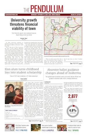 The Pendulum, September 30, 2026