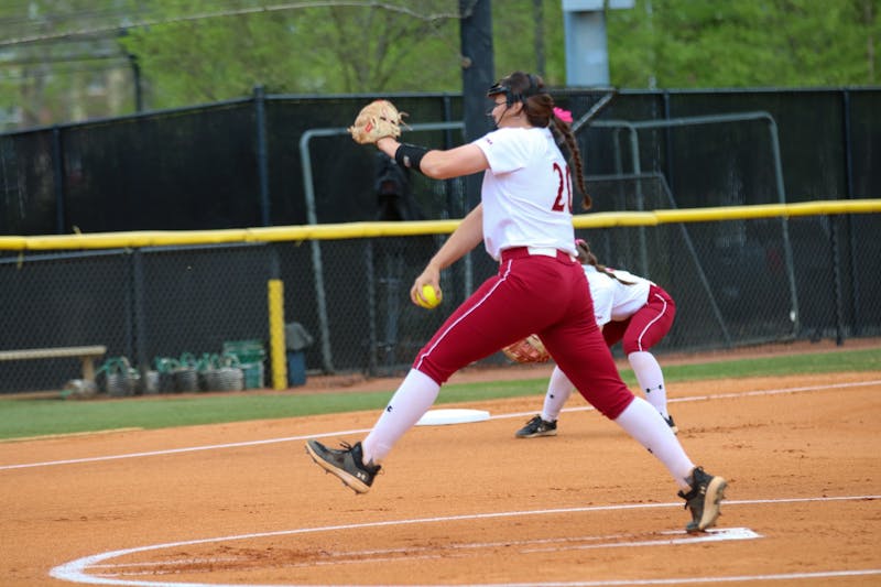 Elon University softball team takes both games of doubleheader - Elon ...