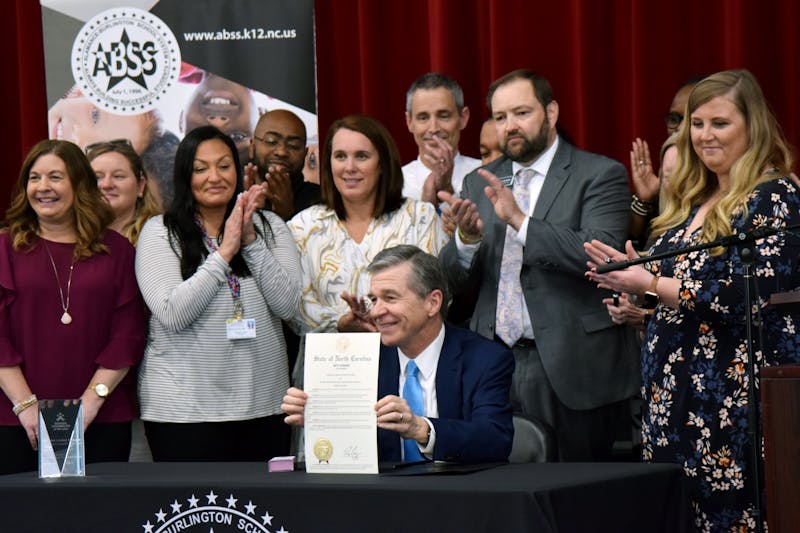NC Governor visits ABSS school, honors National School Counseling Week