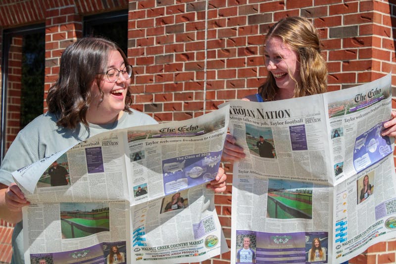 Seniors Holly Gaskill and Ellie Tiemens take on the positions of editors-in-chief together.