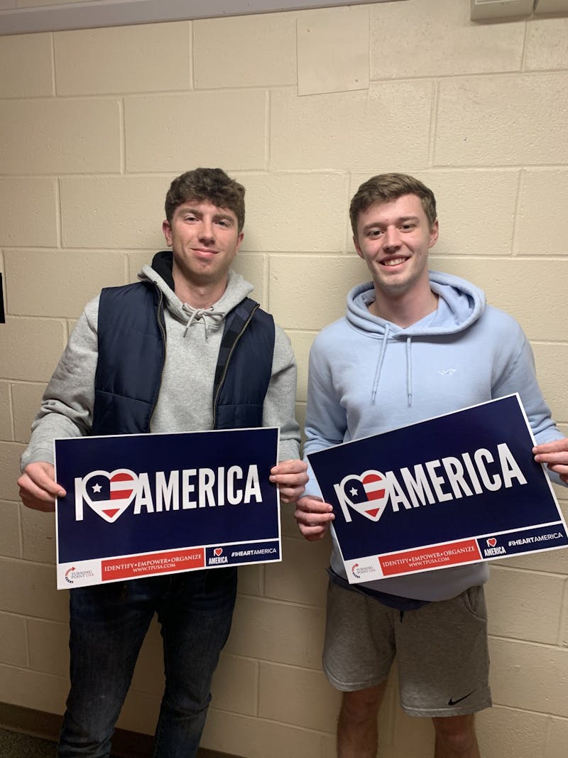 Turning Point USA provides an open forum for Taylor students to share their different opinions.