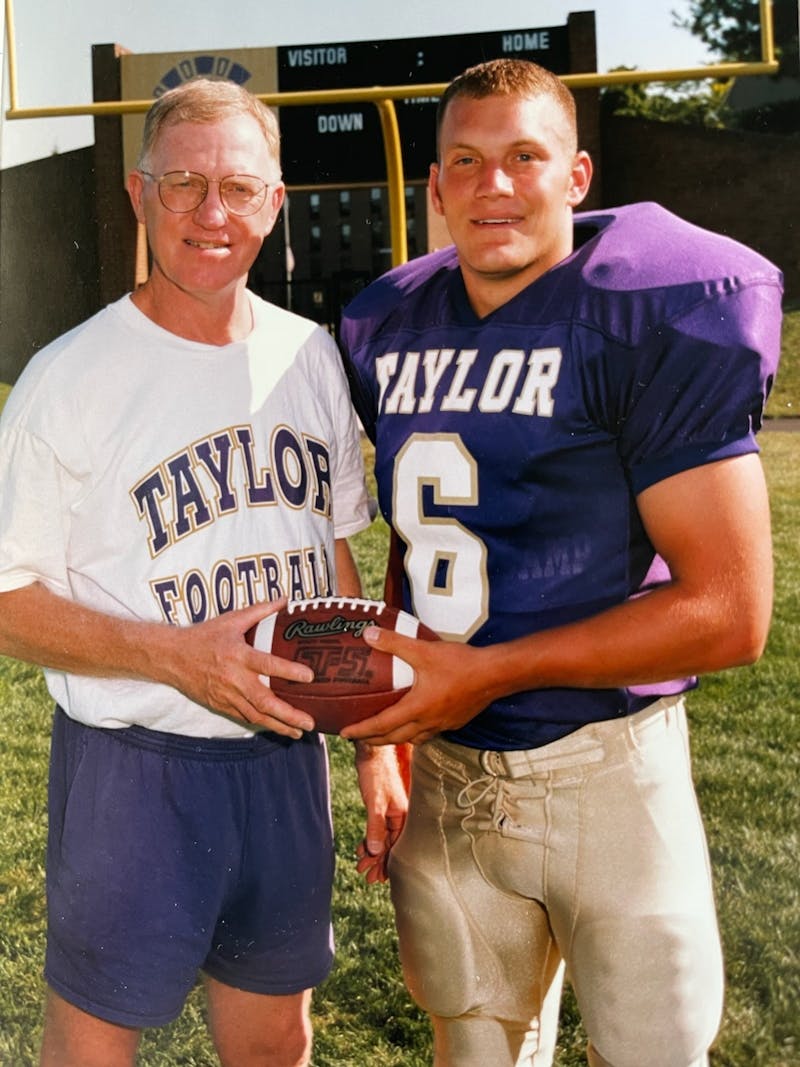 Chad Wilt played for his father while at Taylor