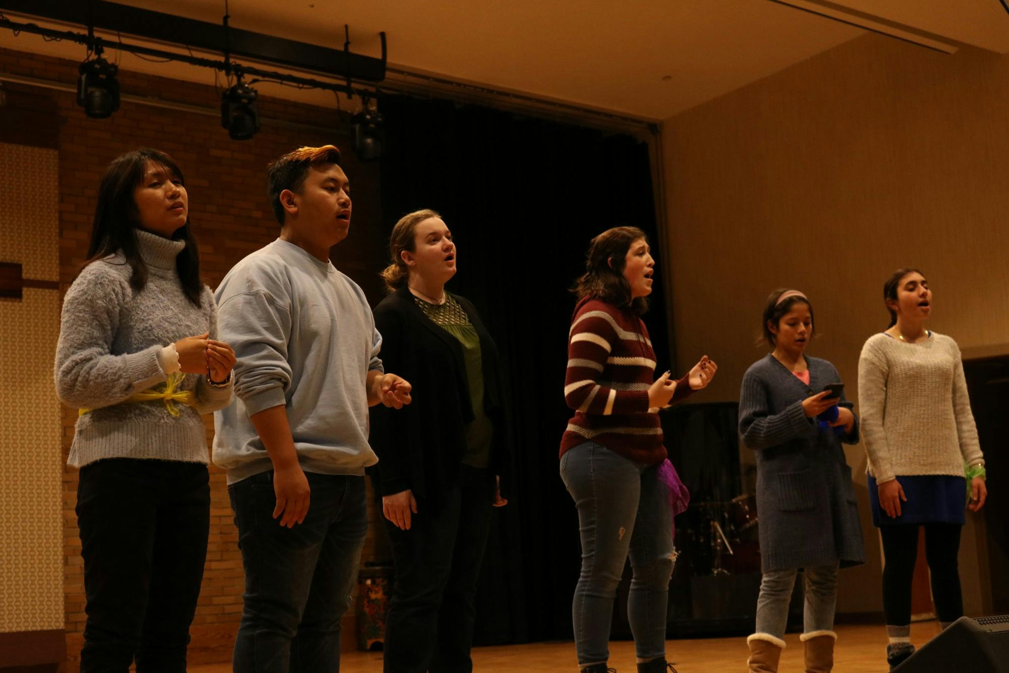 The Exploration of Global Music Ensemble practices for their first concert.
