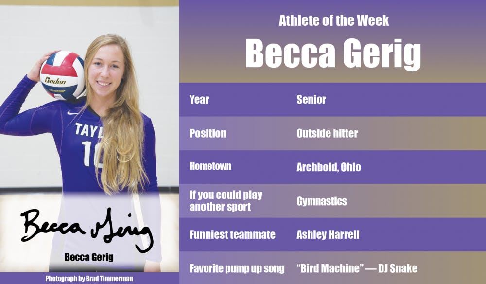 Athlete of the Week – Becca Gerig