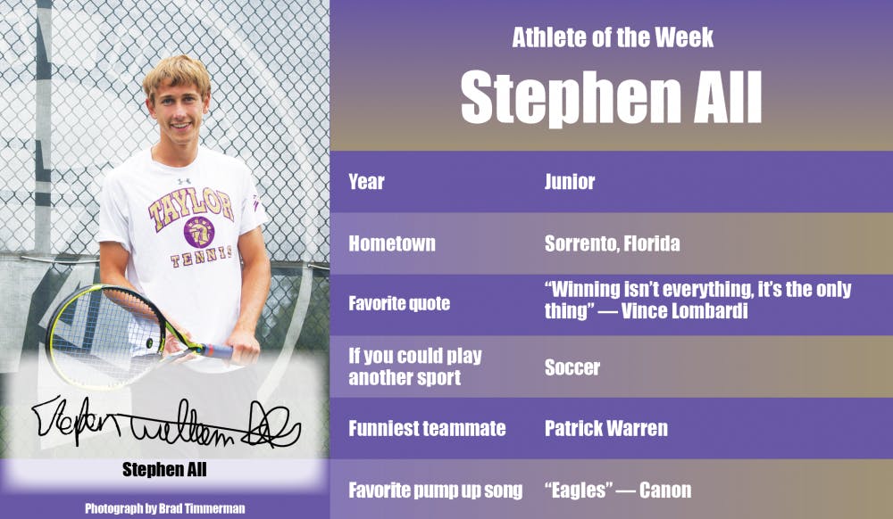 Athlete of the Week – Stephen All