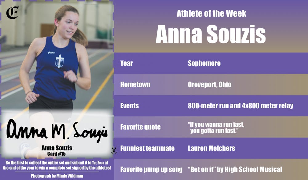Athlete of the Week – Anna Souzis