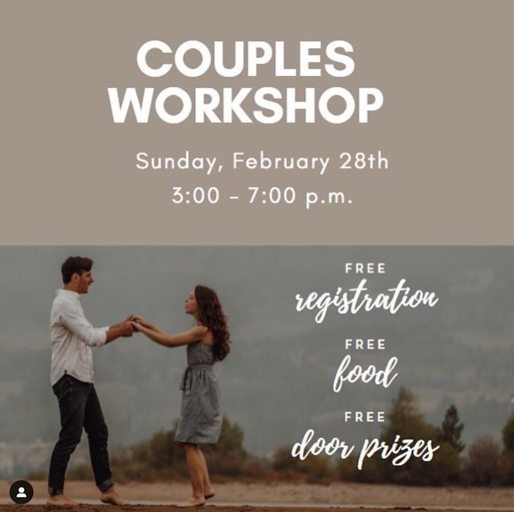 Counseling center hosts free couples workshop