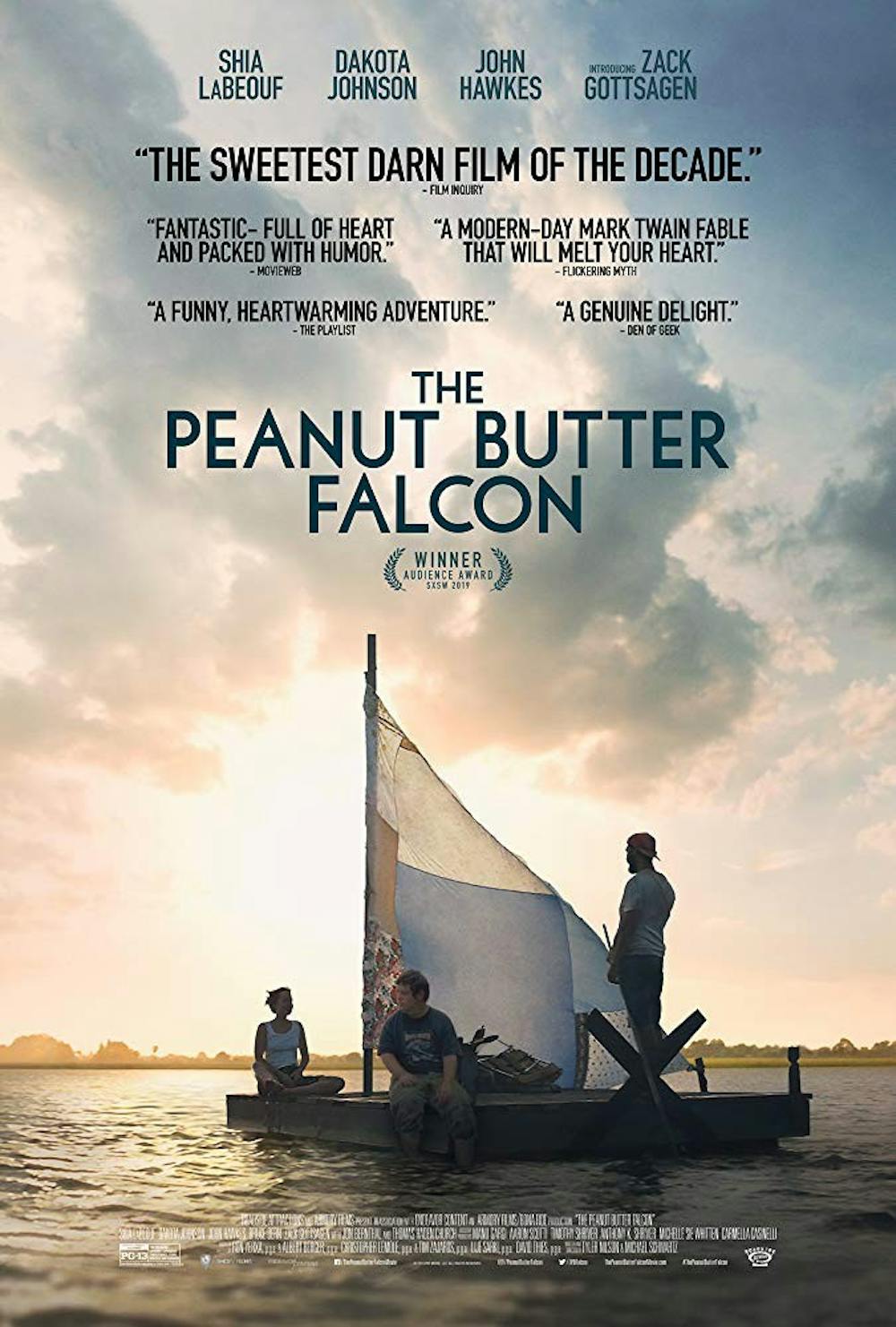 “The Peanut Butter Falcon” follows two very different people on the run together