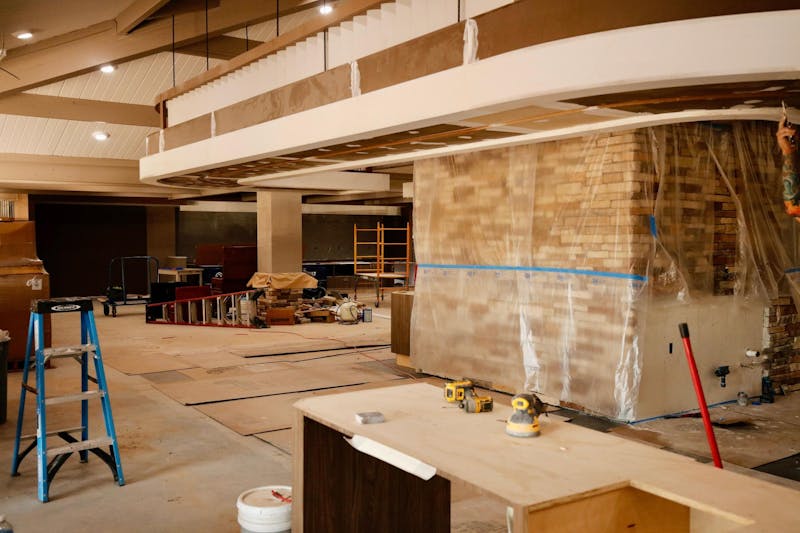 The Hodson Dining Commons is still experiencing renovations in
spaces like the kitchen, dining areas and an added patio.