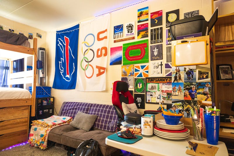 Our dorm rooms become home to us as they house all of our favorite things.