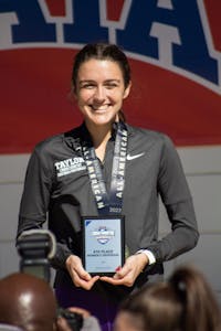 Abbey Brennan finished her career as an All-American.