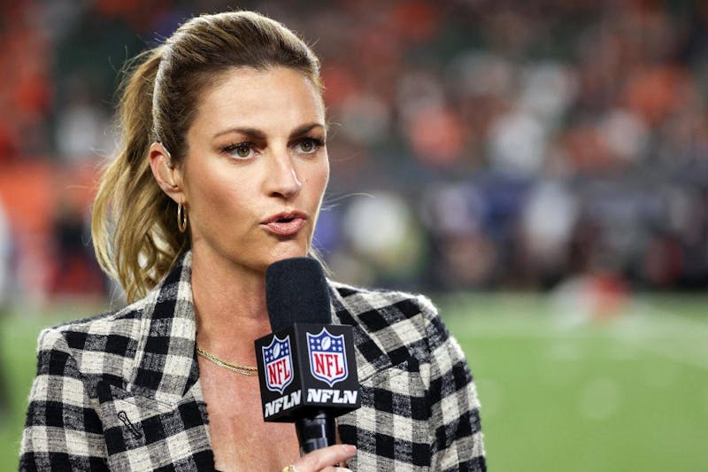 Female sports journalist, Erin Andrews (Photo provided by The Spun)