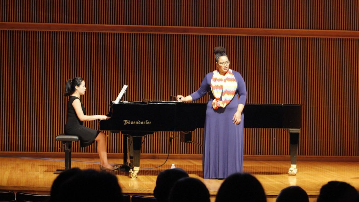 Guest singer Maegan Pollanias and pianist Nina Lee cover a sample of Caribbean art songs composed by Dominique Le Gendre.