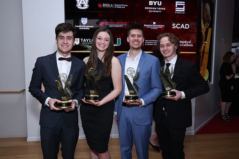 Student project wins two college television awards