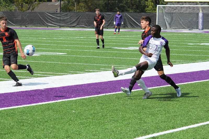 The men's soccer team is looking to make strides in second half of the season.