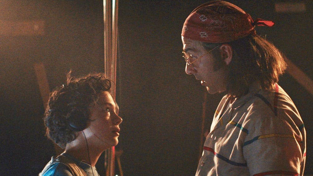 Otis Lort (Jupe) and his father James (Lebouf) try to work through their complex relationship in in “Honey Boy”