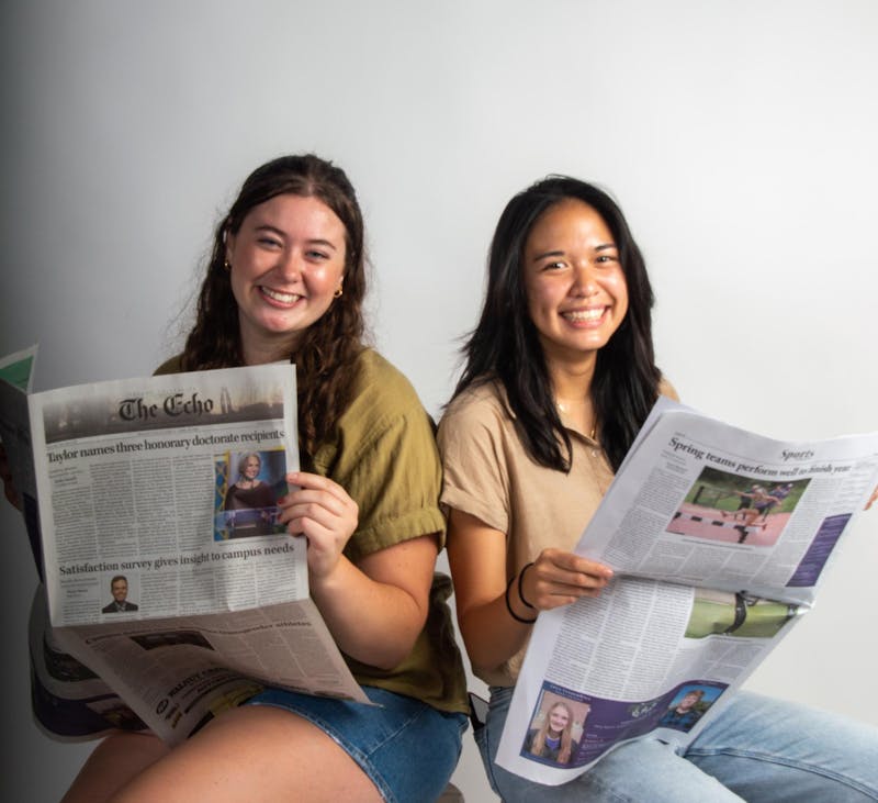 Seniors Samantha Saad and Marissa Muljat are this year's co-editors in chief at The Echo.