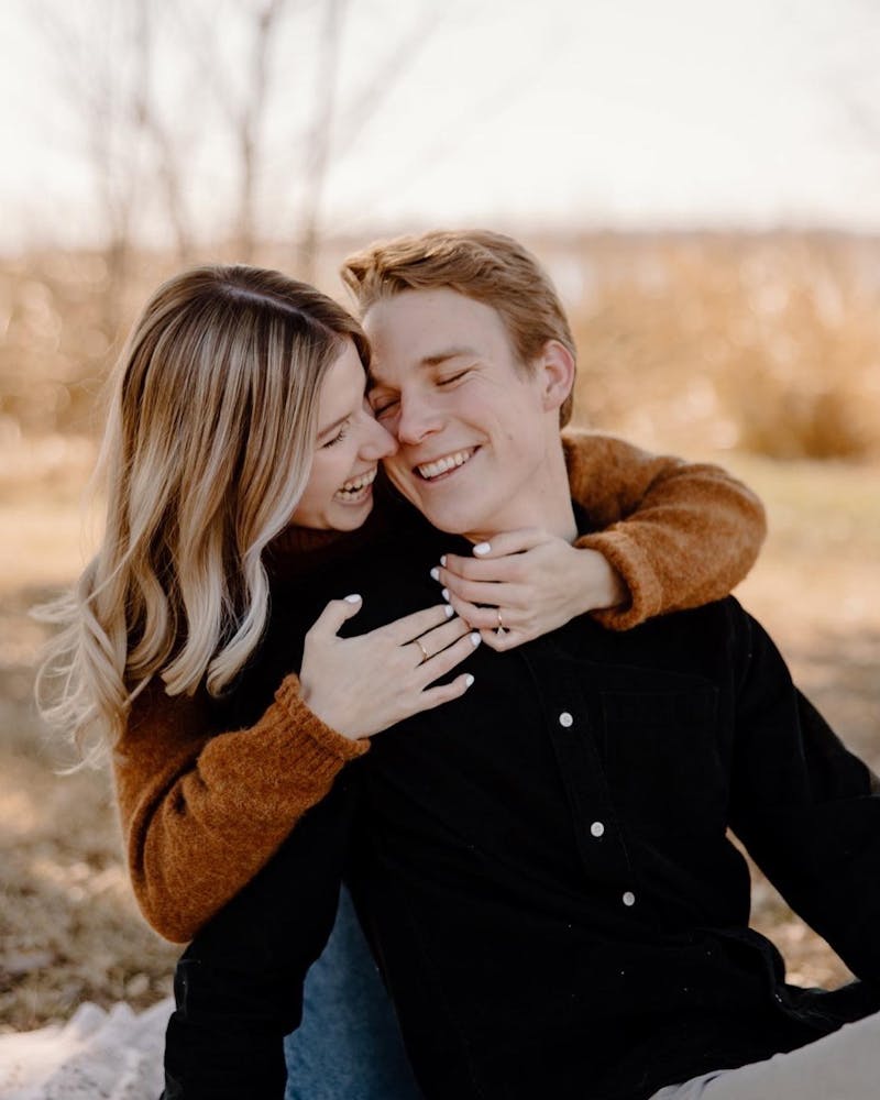 Josiah Peterson (‘19) and Leigh Sumner (‘21) were engaged this past January.