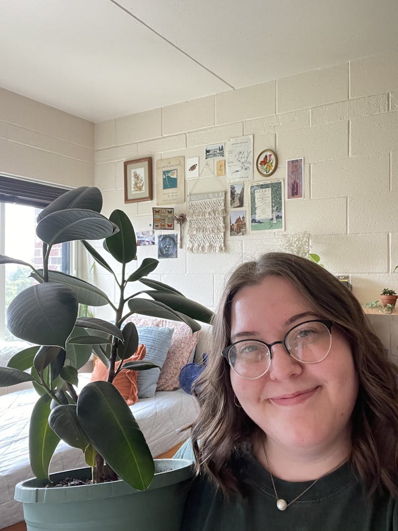 Holly Gaskill shows you can make plants thrive even in a dorm room. 