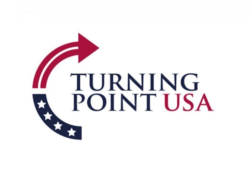 Turning Point USA logo. 