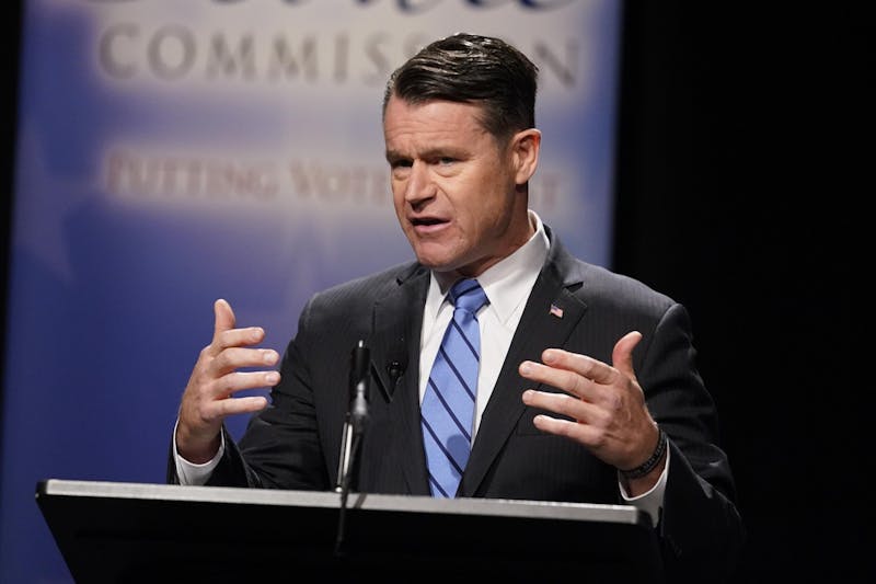Indiana Republican Senator Todd Young won his second term in the U.S. Senate. (Photo provided by AP News)