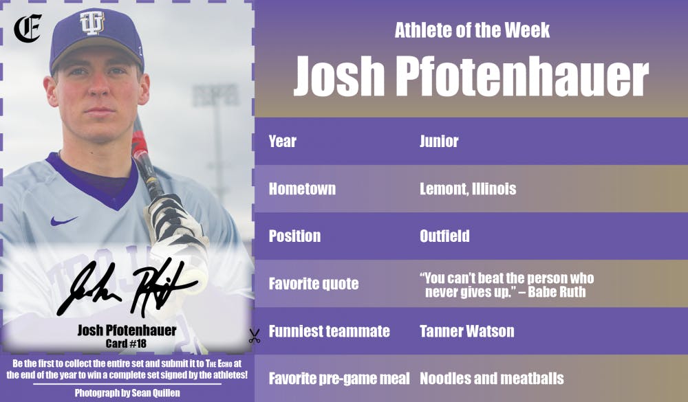 Athlete of the Week – Josh Pfotenhauer