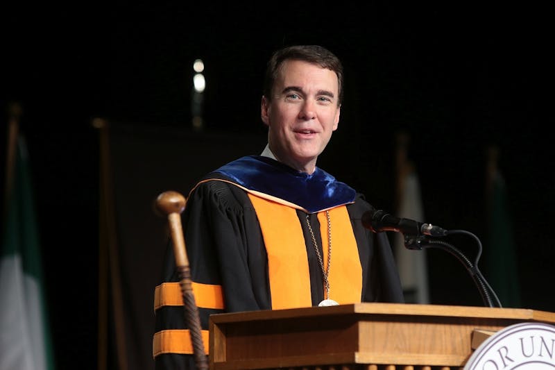 President Michael Lindsay will deliver the commencement speech. (Photo provided by Taylor University)
