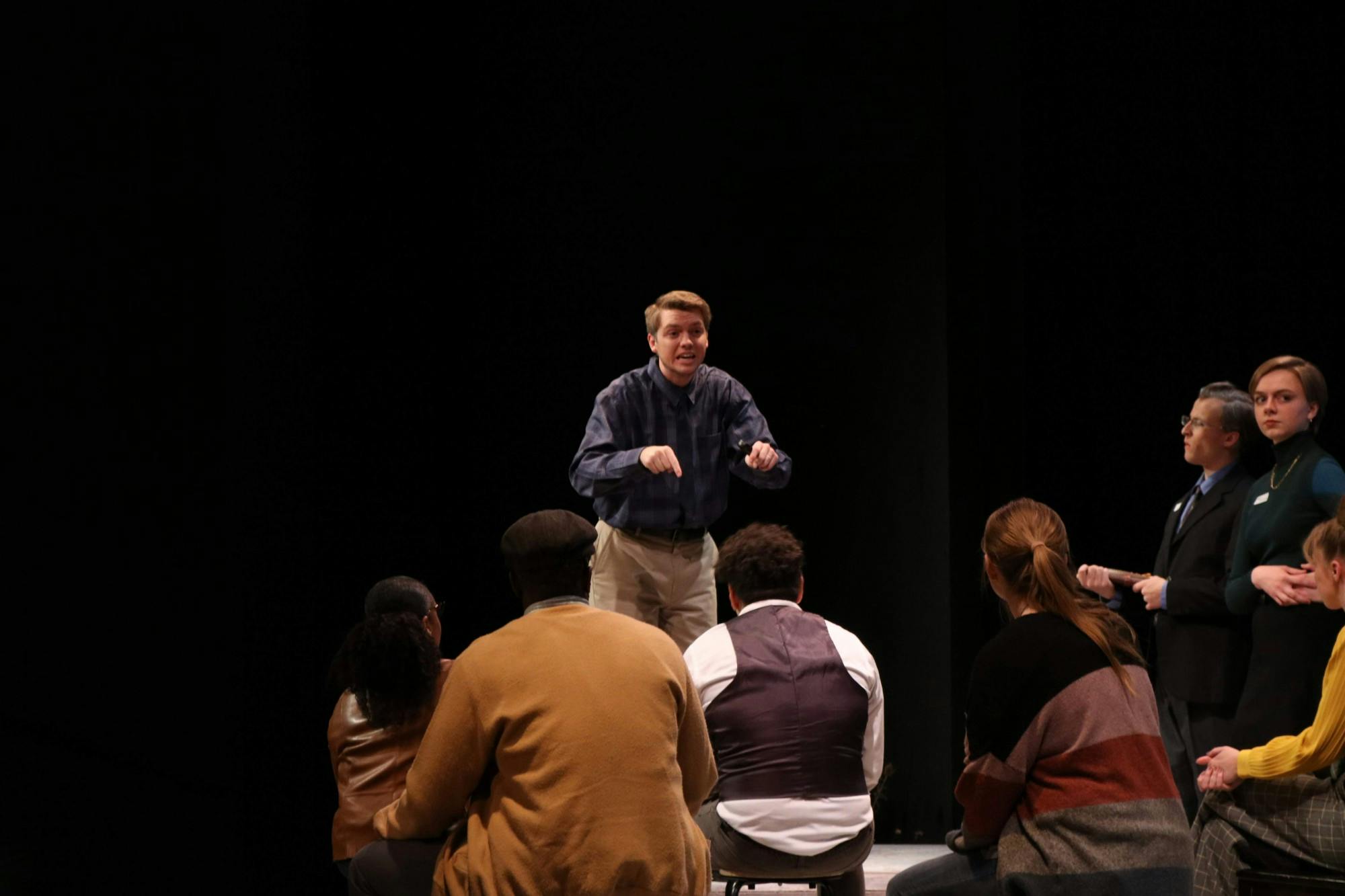 Tensions rise as rumors and news spread in Taylor’s modern version of “An Enemy of the People.”