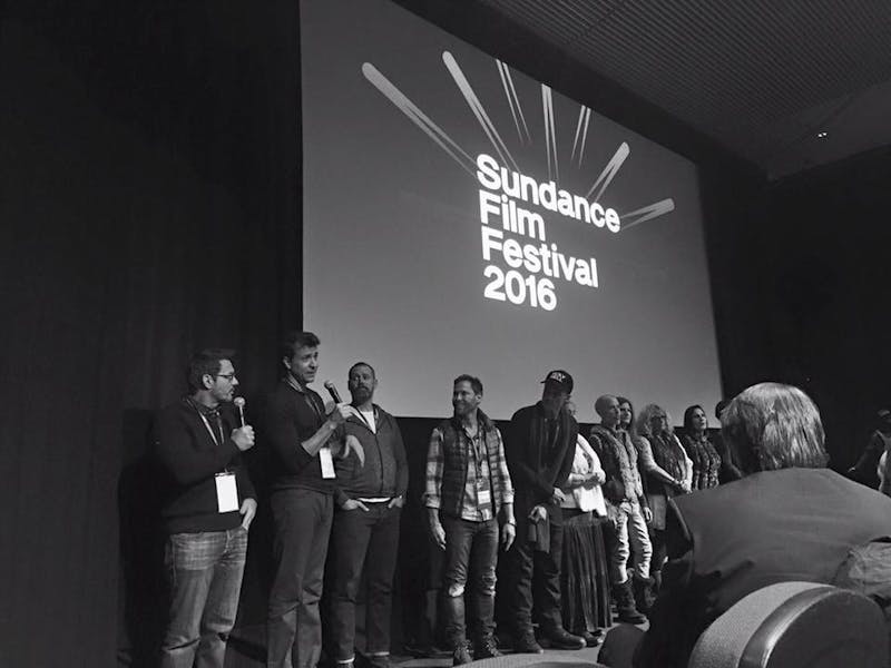  The producers and crew of "Holy Hell" speak at Sundance.