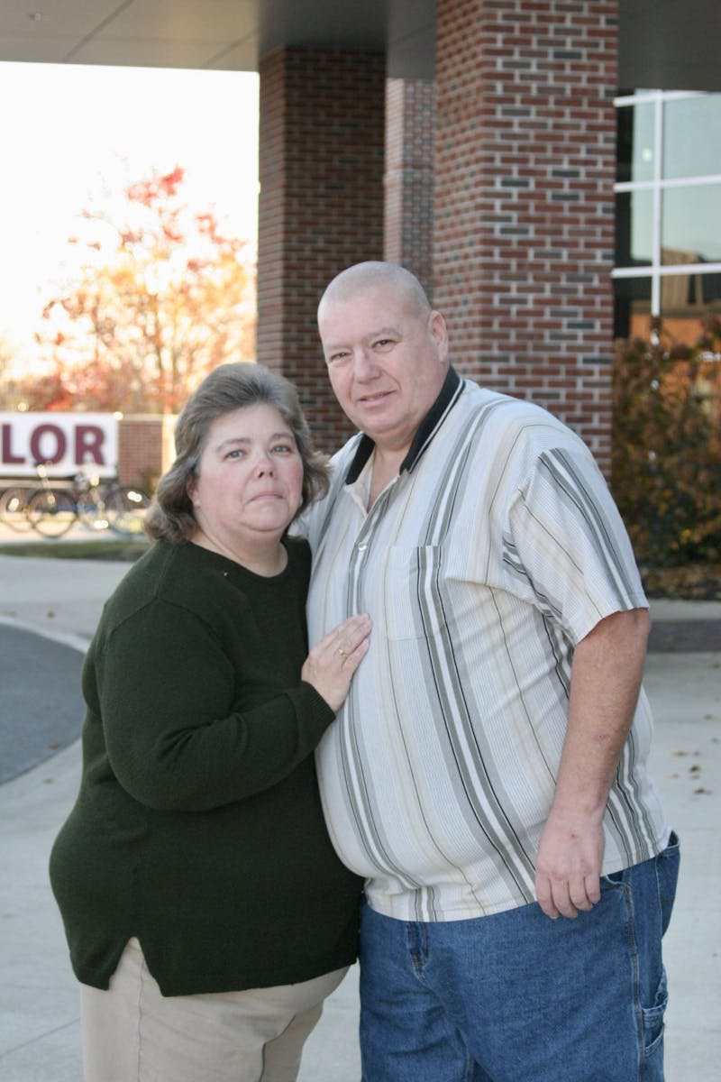 Bill and Rochelle Goodners bring love and joy to the Student Center. 