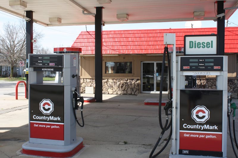 A new gas station is coming to Upland. (Photo by Aubri Gundy)