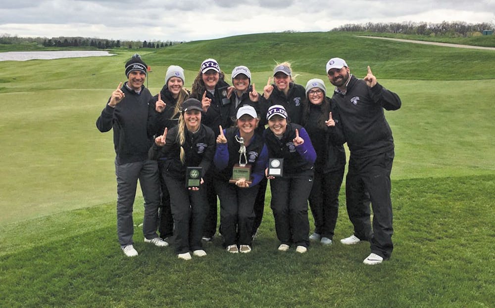 Women's golf swings their way to victory