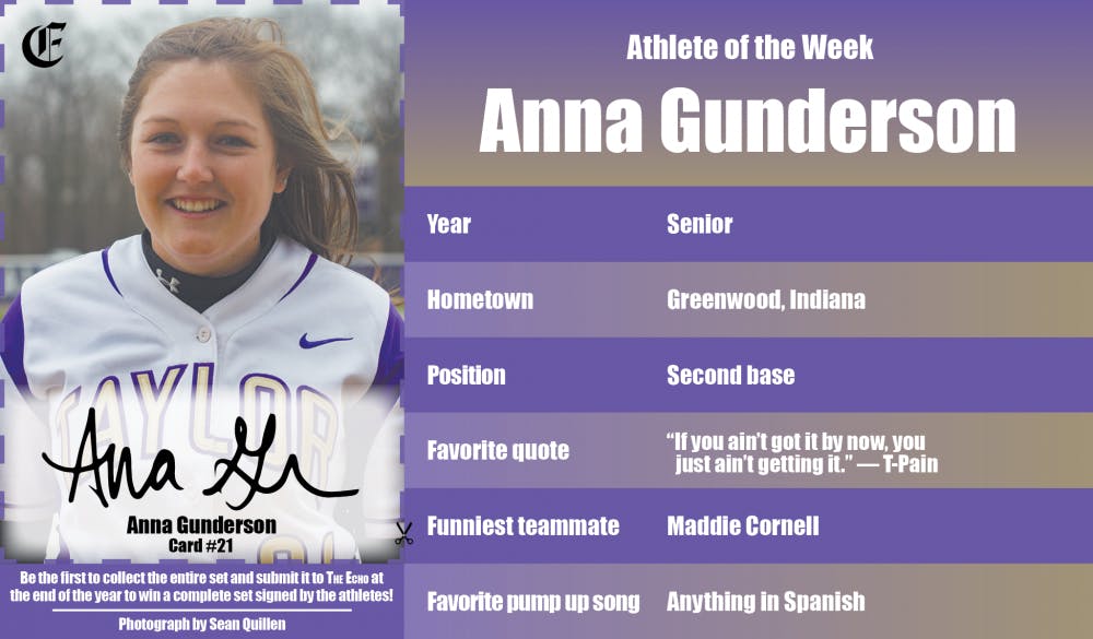Athlete of the Week – Anna Gunderson