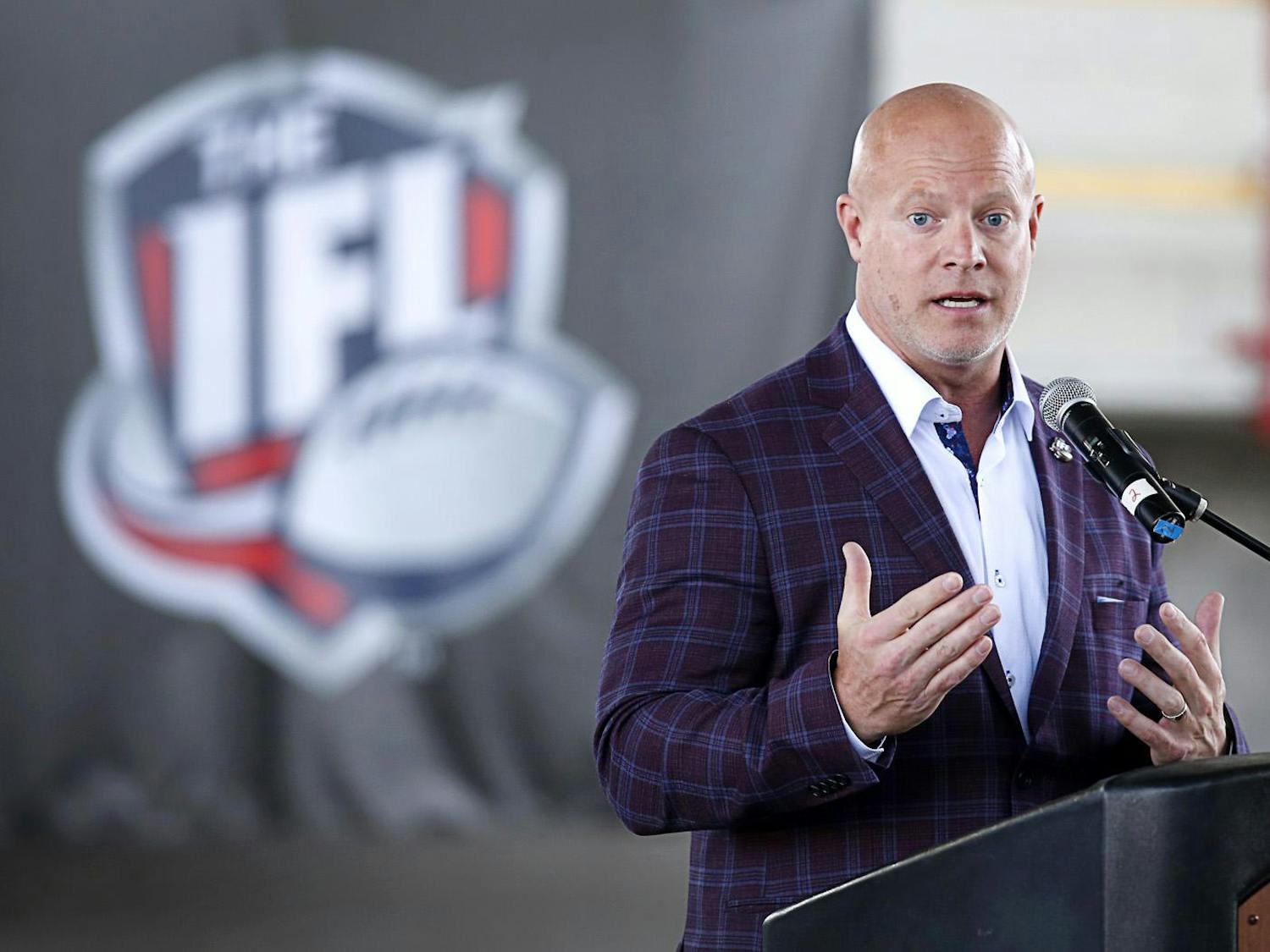 Commissioner Todd Tryon helms the IFL with dedication while keeping a constant eye on the future. (Photo provided by the Las Vegas Sun)