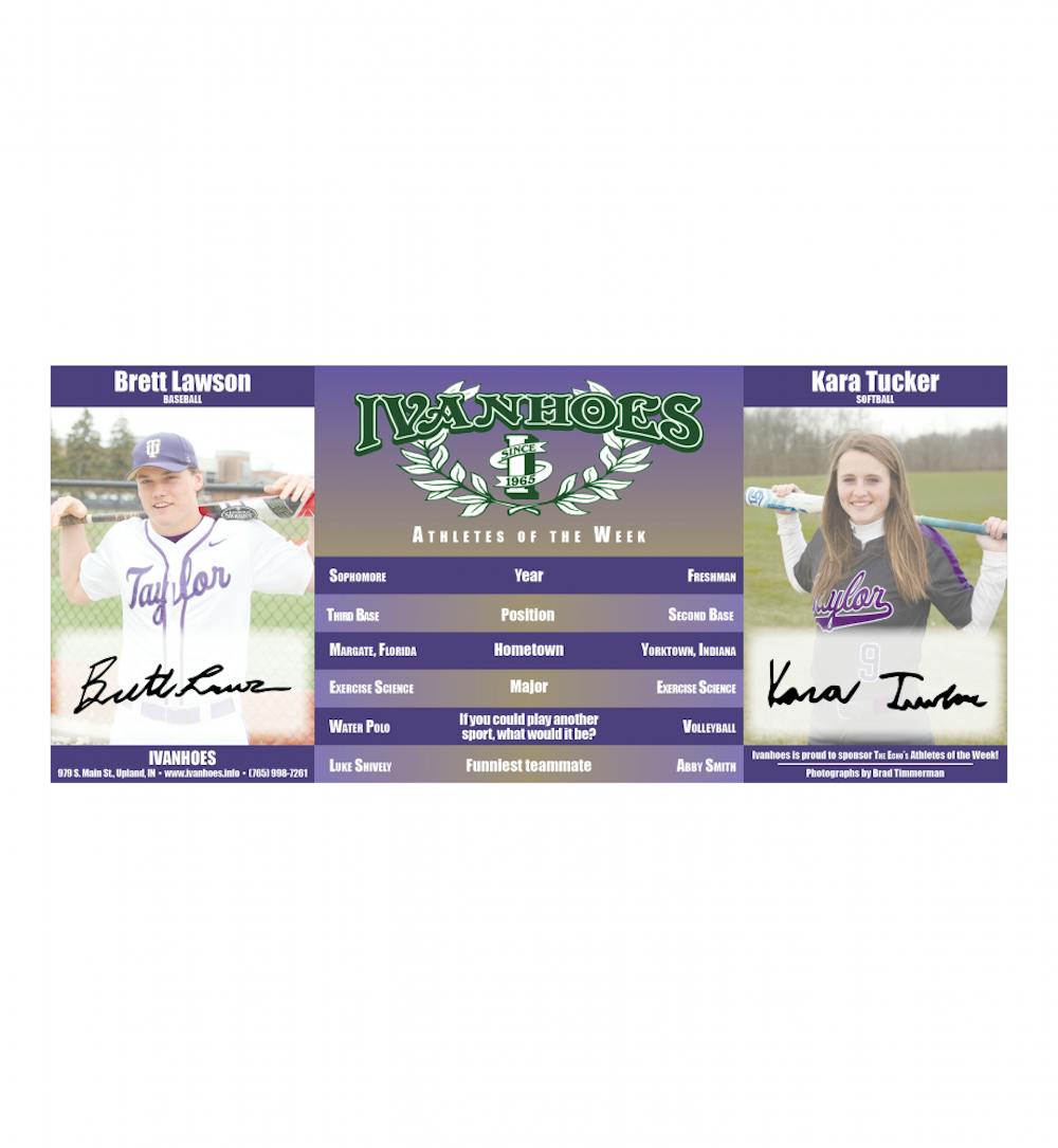 Athletes of the Week – Brett Lawson and Kara Tucker