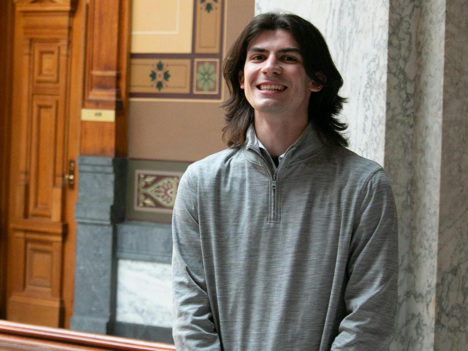 Sam Mauer, junior MMJ statehouse reporter.jpg