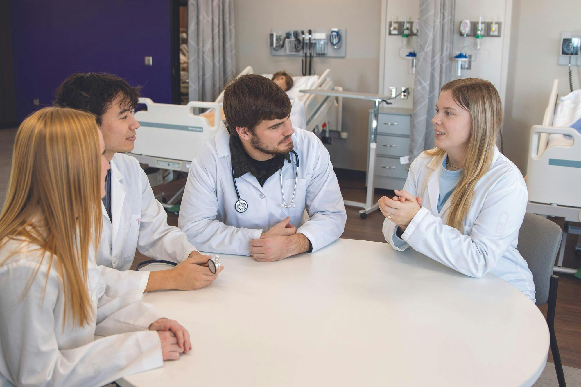 Taylor’s PA program earns accreditation-provisional status. (Photo provided by Taylor University)