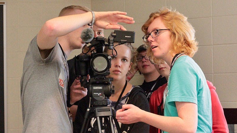 In previous summer camps, high school students began to learn the ins and outs of the film program at Taylor.