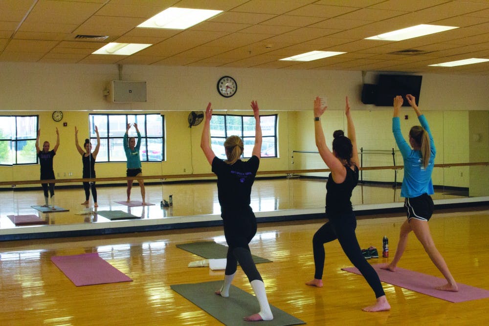 Yoga stretches students physically and spiritually