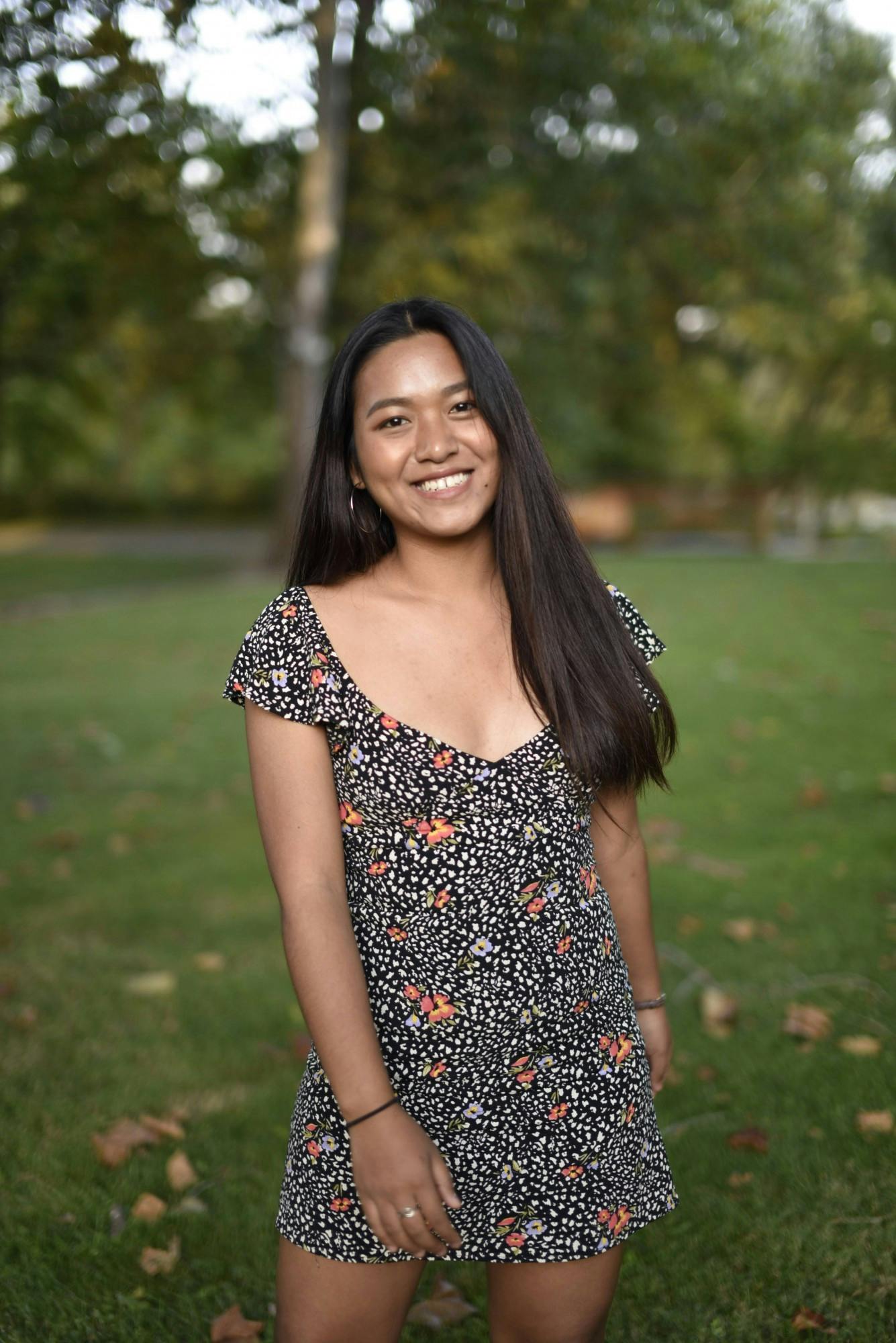 Junior Nay Mi Chele-Rhengboi now lives in Indianapolis and uses her skills to advocate for her community.