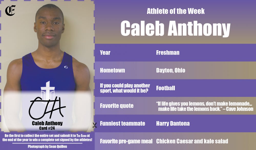 Athlete of the Week – Caleb Anthony