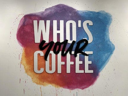 Who’s Your Coffee opened last fall in Harftord City. 