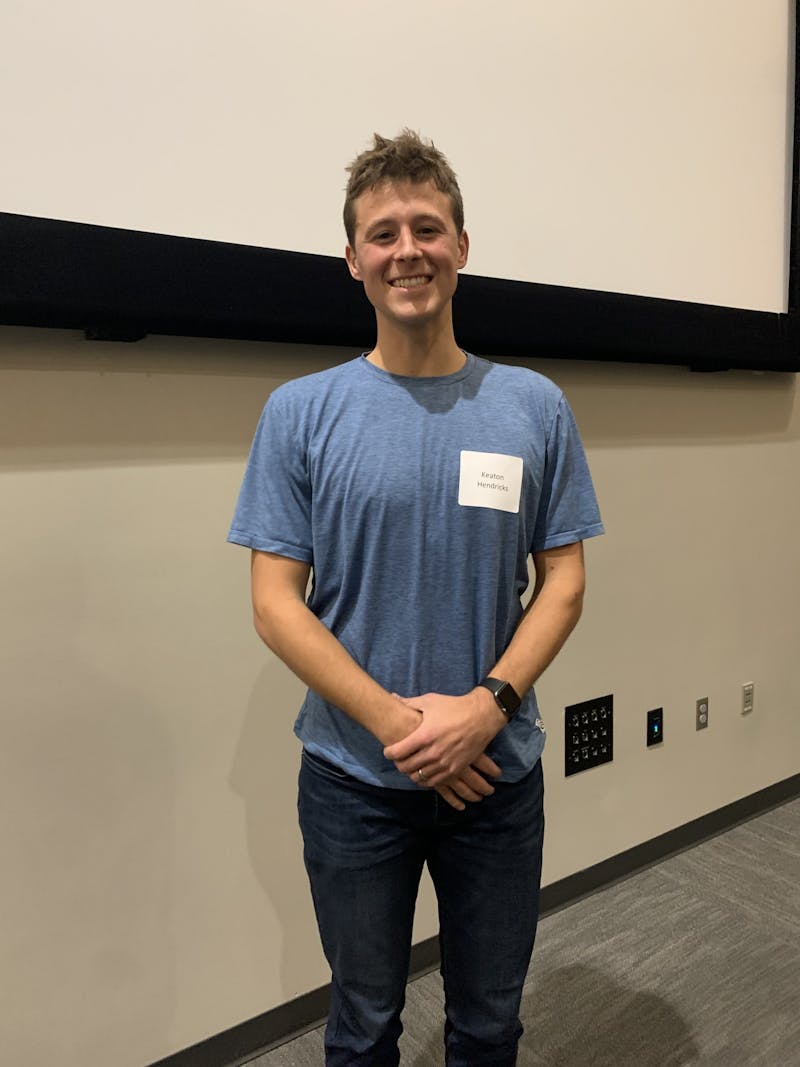 Keaton Hendricks (‘18) is the founder of Sky Manufacturing.