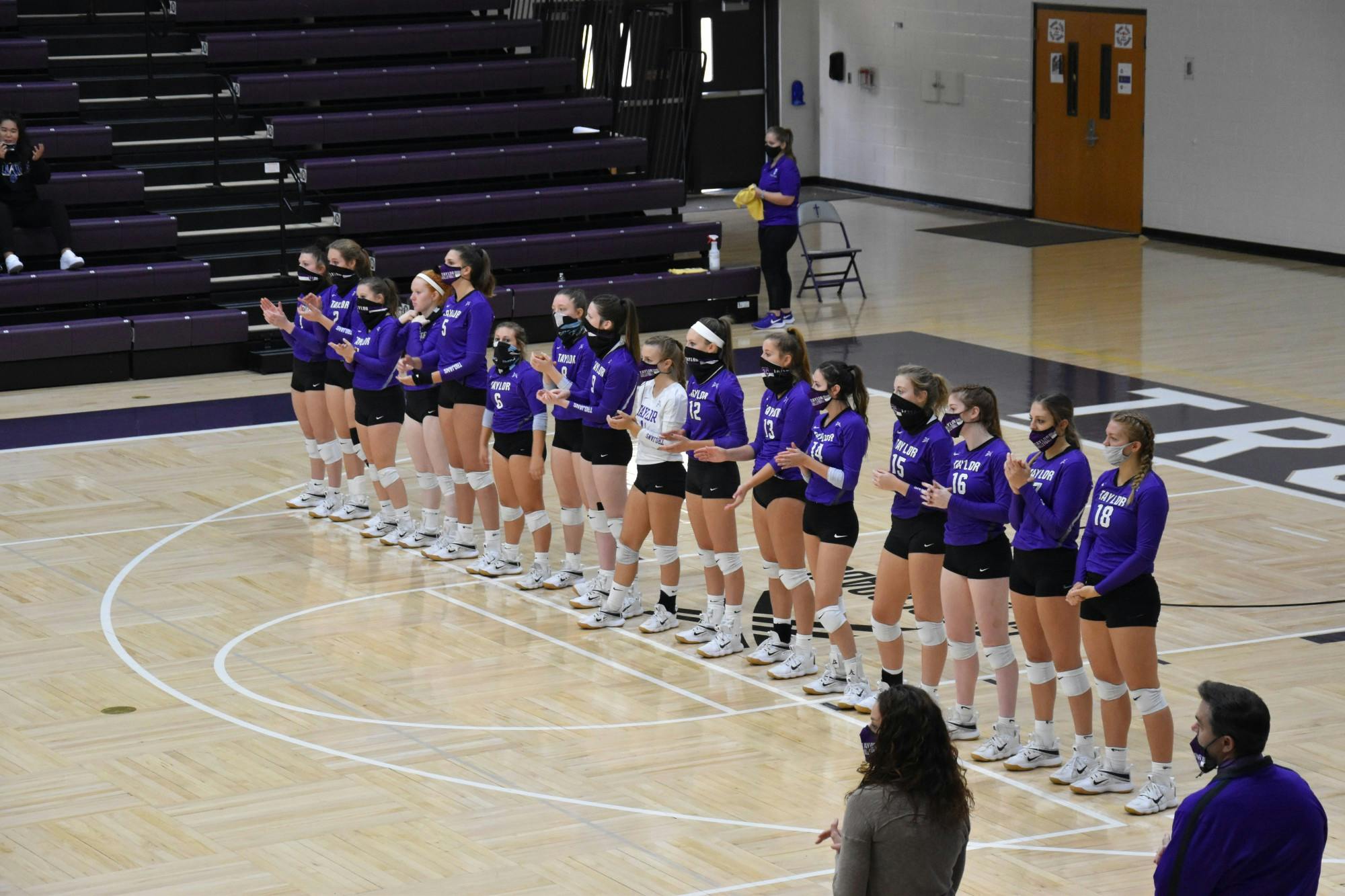 Taylor’s volleyball team finds themselves at 7-8 after a 2-6 start.