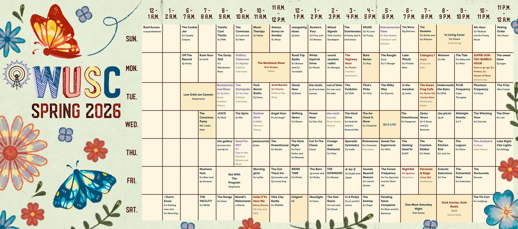 WUSC_Spring26_Schedule_Updated_WUSC_Spring26_2048x905.png